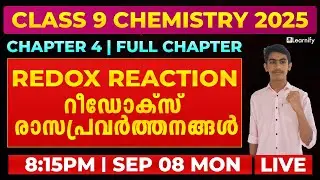 CLASS 9 CHEMISTRY | Chapter 4 Redox reactions | Full Chapter | Learnify