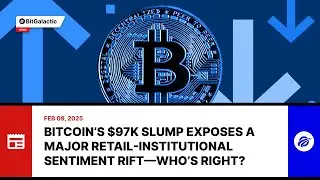 Bitcoin&rsquo;s $97K Slump Exposes a Major Retail-Institutional Sentiment Rift&mdash;Who&rsquo;s Right?