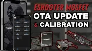 Руководство по обновлению и калибровке Eshooter Kestrel Bluetooth Mosfet OTA