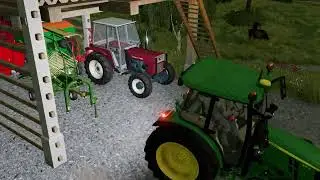(Episode 4.) Preparing the lawn for baling on a Dolenjska farm in Slovenia!