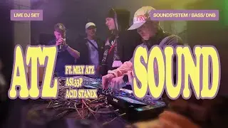 DJ WAR @ ATZ SOUND 🔊 100CZNIA ⚓️ GDAŃSK | SOUND SYSTEM #BASS