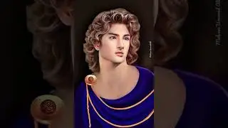 Reconstruction of the bust of Alexander the great.