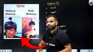 Makeup 💋 laga do 😂 MR Sir Live Class Funny Moments 🤣 MR Sir Aura #neet #funny 