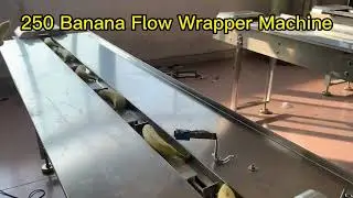 250 Banana Flow Wrapper Machine,Popsicle Packing Machine Ice Lolly pack machine with cooling system