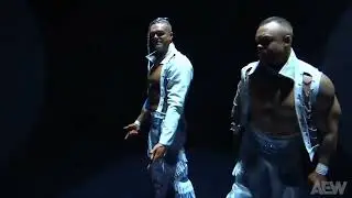 The Gunns Full Entrance against The Hurt Syndicate at AEW DYNAMITE 2/12/2025