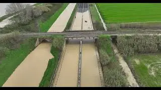 FiPiLi ancora allagata a Vicarello dopo il maltempo del 14 Marzo 2025