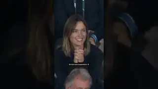 TOP 14 - J7: Isabelle Ithurburu pr&eacute;sent dans les tribunes du Stade du Hameau