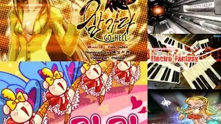 O2Jam iOS 2019  Top 5 songs (medium) ALL combo