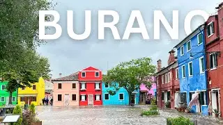 Burano Island Venice  ( Italy travel vlog)