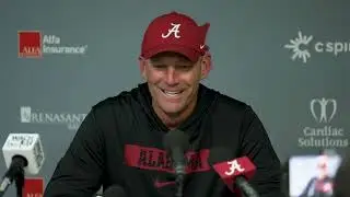 Alabama Football - South Carolina Postgame: Coach DeBoer