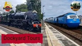 Double Railtours at Dockyard station, Midland Pullman and Royal Duchy