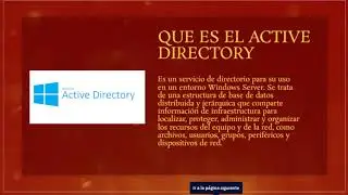 video exposicion servidor web y active directory