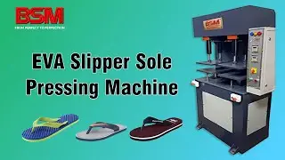 EVA Slipper Sole Pressing Machine - Flat Sole Press Machine - Sole Press Machine