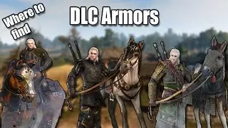 Temerian, Nilfgaardian and Undvik armor for Geralt and Roach LOCATION-Witcher 3 (DLC)