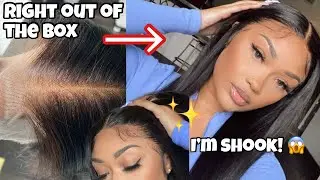 FINALLY! A Super Easy Wig Install For Beginners| Just put it on!| PRE BLEACHED+PRE PLUCKED| Hairvivi