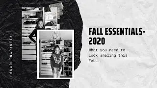Fall Essentials Must Haves-2020