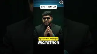 Quantitative Techniques Marathon for CLAT 2026 | Bacho Aa Jao Full Speed Practice Session 🔥 #CLAT