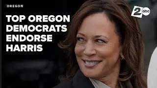 Oregon's governor, congressional Democrats endorse Kamala Harris for president