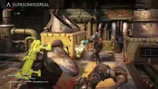 Quads and triples with the gnasher from Gears of War 4 gameplay