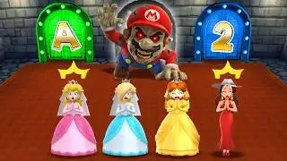 【マリオパーティ9】すべての4人対戦ミニゲームピーチVSデイジーVsロゼッタVSポーリン | Mario Switch