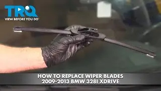 How to Replace Wiper Blades 2009-2013 BMW 328i xDrive