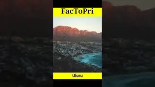 Uluru Rock: Australia Color changing rock #fact #shorts #uluru