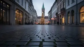 Konstanz after Christmas | Peaceful German lakeside | Empty streets of Konstanz, Germany in winter