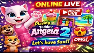 My Talking Angela 2 Live Now😺#TalkingAngela #TalkingAngela2 #MyTalkingAngela