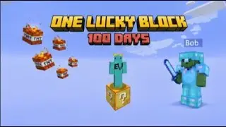 100 Days But It's Lucky Oneblock