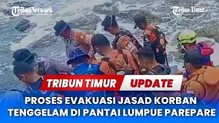 Tim SAR Gabungan Berhasil Temukan Korban Tenggelam di Pantai Lumpue Parepare