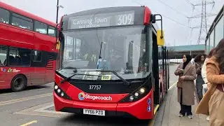 Journey on the Stagecoach London Enviro 200 MMC €6 37757 YY66PZD on route 309