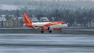 X-plane 12 EasyJet AirBus A319 Landing
