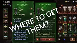 155. Where to Farm Your Set Items. - Necromancer Diablo Immortal