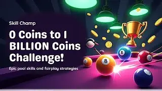 8 Ball Pool - Live Road 1m Coins To 10Billione Coins Berlin 50m200m Table Gameplay| Skill Champ 👑
