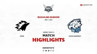 Onic vs EVOS Legends HIGHLIGHTS MPL ID S9 | EVOS vs ONIC ESPORTSTV
