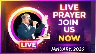 LIVE Prayer |  प्रार्थना | अभी जुड़ें | Join Us Now | January 2026 | Dr. Arvind Ephraim.