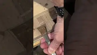 The Journey to Handmade Dovetails  #asmr #stepstool #woodworking #handtoolwoodworking