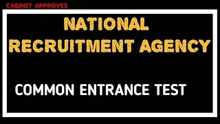 National Recruitment Agency (NRA) - Common Eligibility Test for all Aspirants of SSC, IBPS , Railway