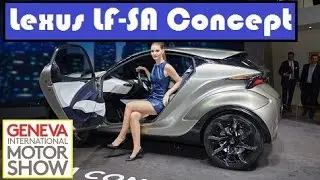 Lexus LF-SA Concept, live photos at 2015 Geneva Motor Show