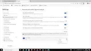 How To Delete Your Saved Payment Methods On Microsoft Edge Browser