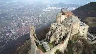 DJI mini2 -Torino - Visita alla Sacra di San Michele con il drone.#panorama #DJImini2 #Italia