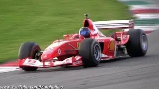 Ferrari F1 F2002 V10 PURE Exhaust Sound!