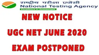New Notice !! UGC NET June 2020 Exam Date Postponed !!  Music Net Classes !!