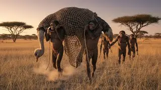 &ldquo;Survival in Prehistoric Africa &ndash; Hominids vs Ostrich!&rdquo;