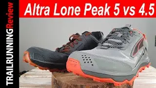 Altra Lone Peak 5 vs Altra Lone Peak 4.5