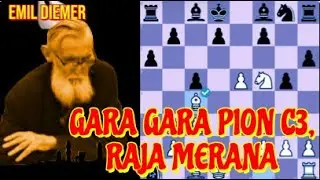 GARA GARA PION C3, RAJA MERANA (Efim Bogoljubov vs Emil Diemer, 1933)