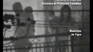 El COT rescató a una familia cuando se incendiaba su casa