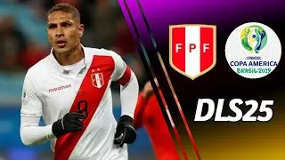 Dls 25 Kit Per&uacute; -  Copa am&eacute;rica 2019