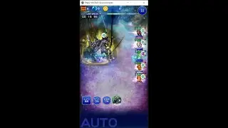 FFRK JP - Magicite Dungeon (Dark Odin, Holy Vulnerable): Master Clear AUTO