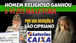 HOMEM QUE GANHOU 6 VEZES NA LOTERIA - REVELA O SEU TRUQUE SECRETO